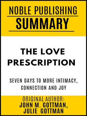 cover image of Summary of The Love Prescription